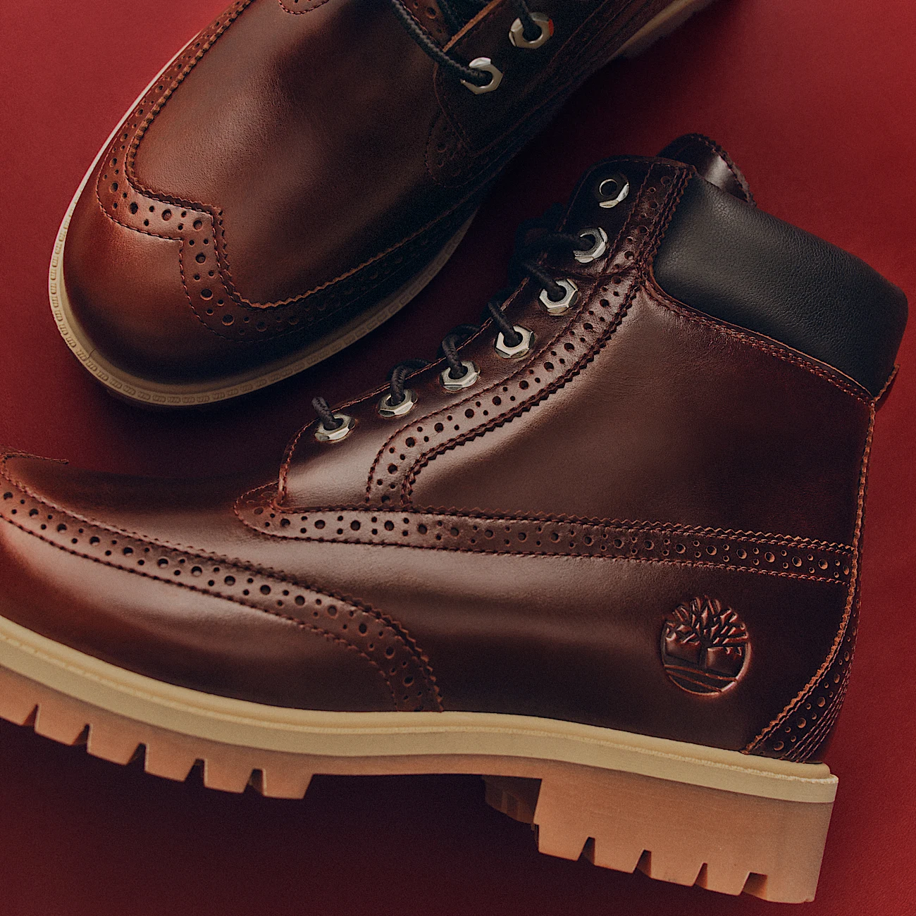 Mens Brooks & Co Premium 6Inch Waterproof Boot TBL Burgundy FullGrain ALTA