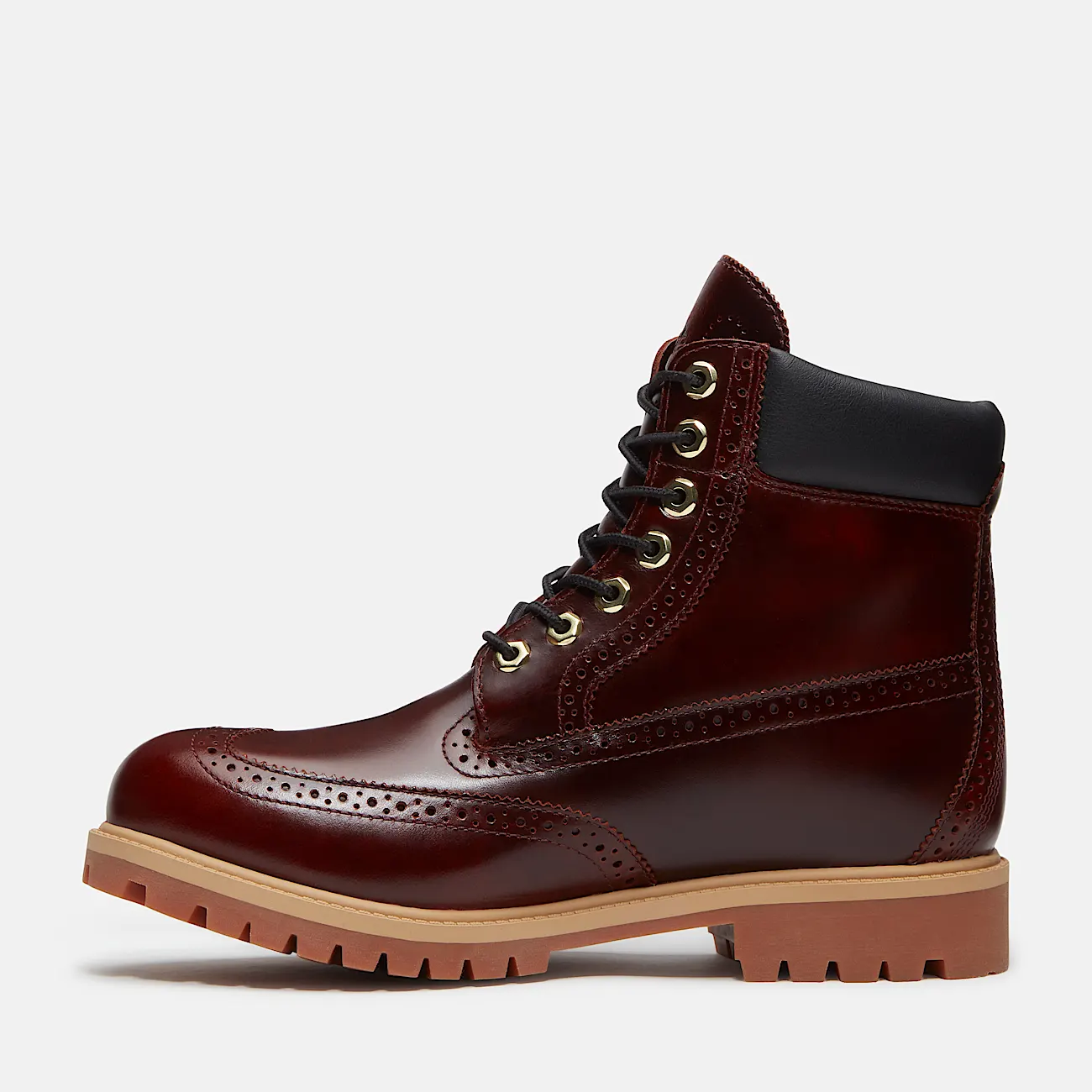 Mens Brooks & Co Premium 6Inch Waterproof Boot TBL Burgundy FullGrain ALT6
