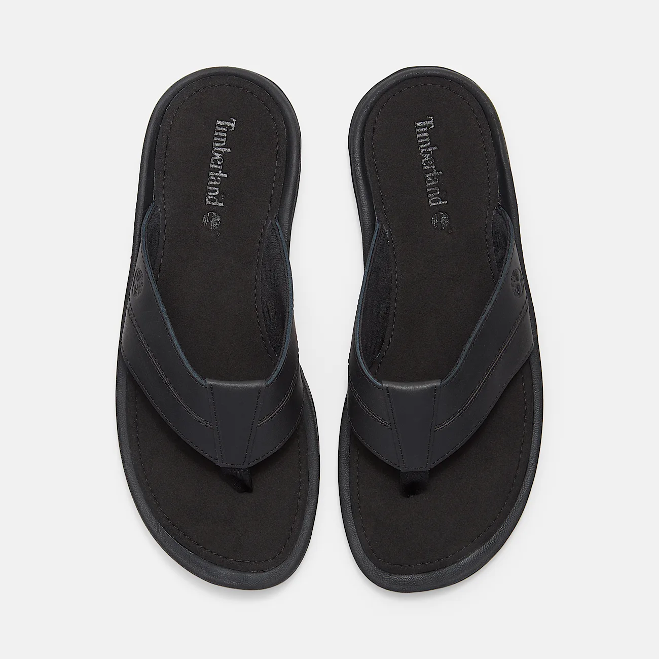 Mens Brooks & Co Originals Slide Sandal TBL Black Leather ALT2
