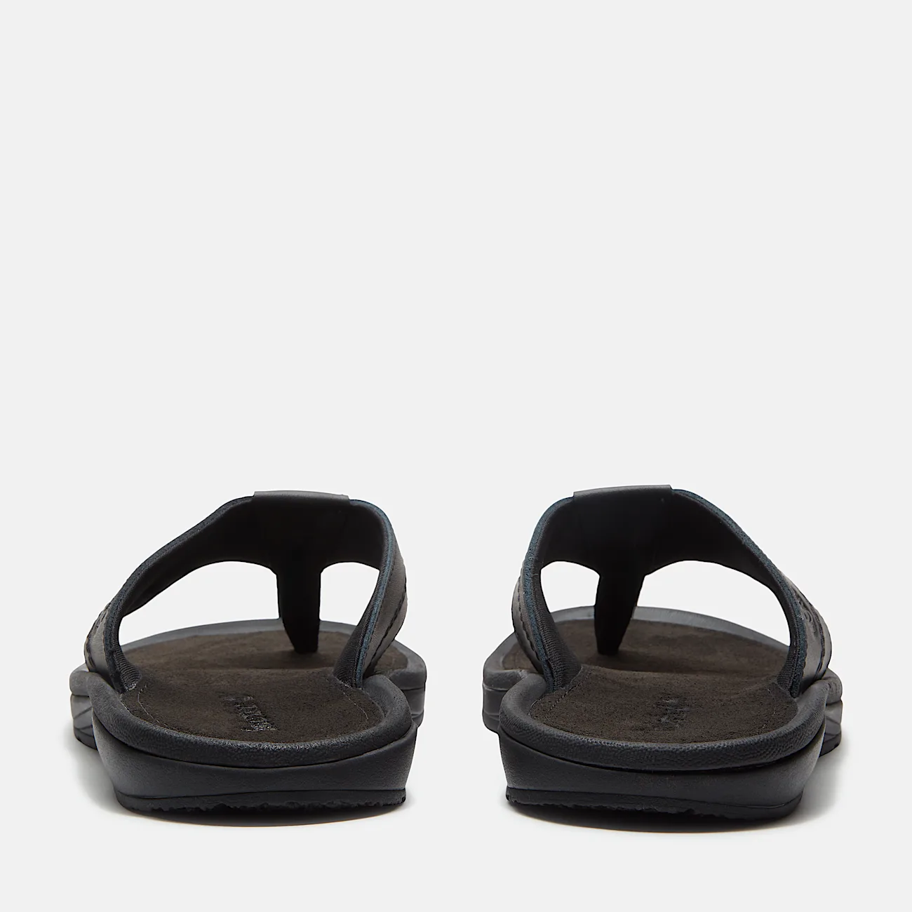 Mens Brooks & Co Originals Slide Sandal TBL Black Leather ALT5