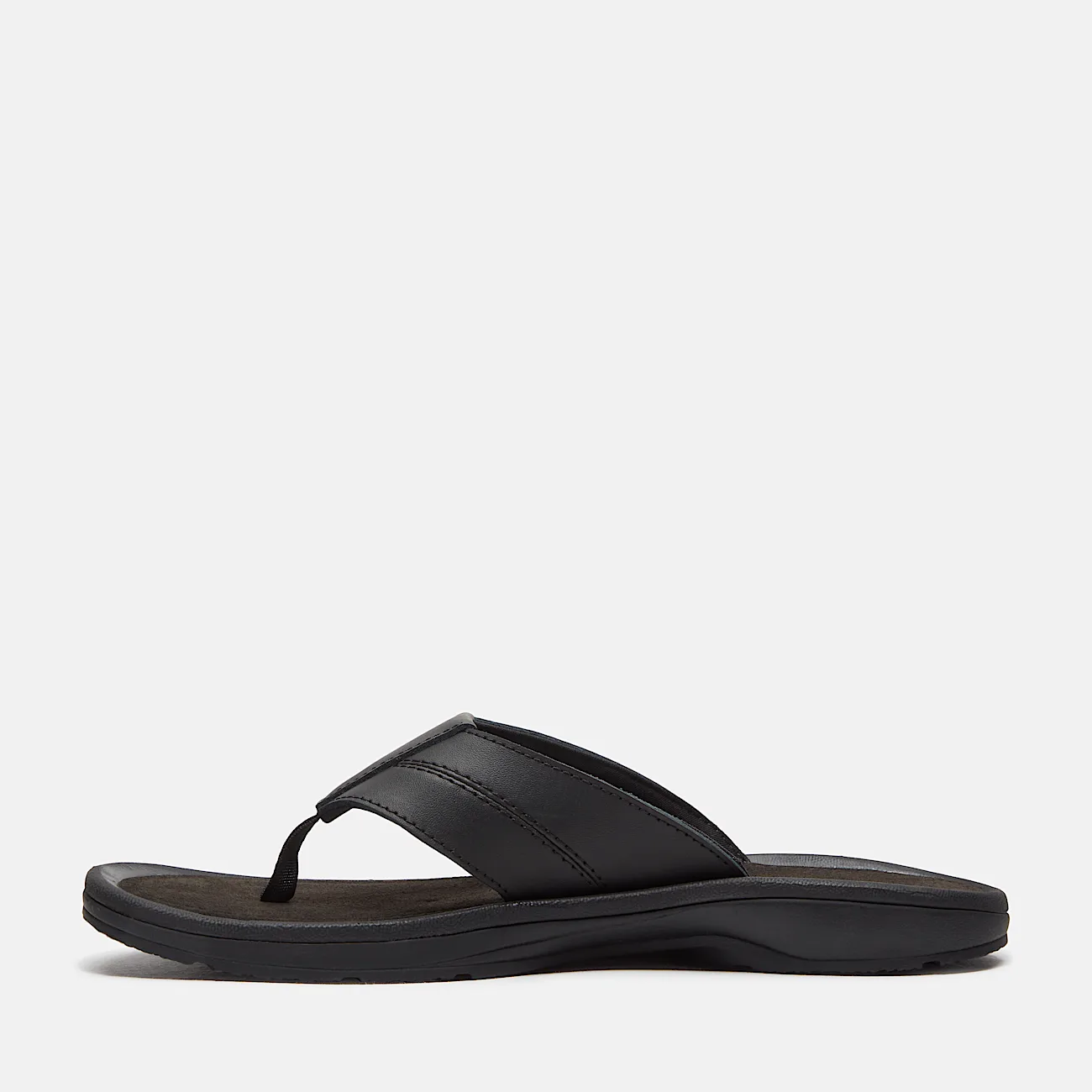 Mens Brooks & Co Originals Slide Sandal TBL Black Leather ALT6