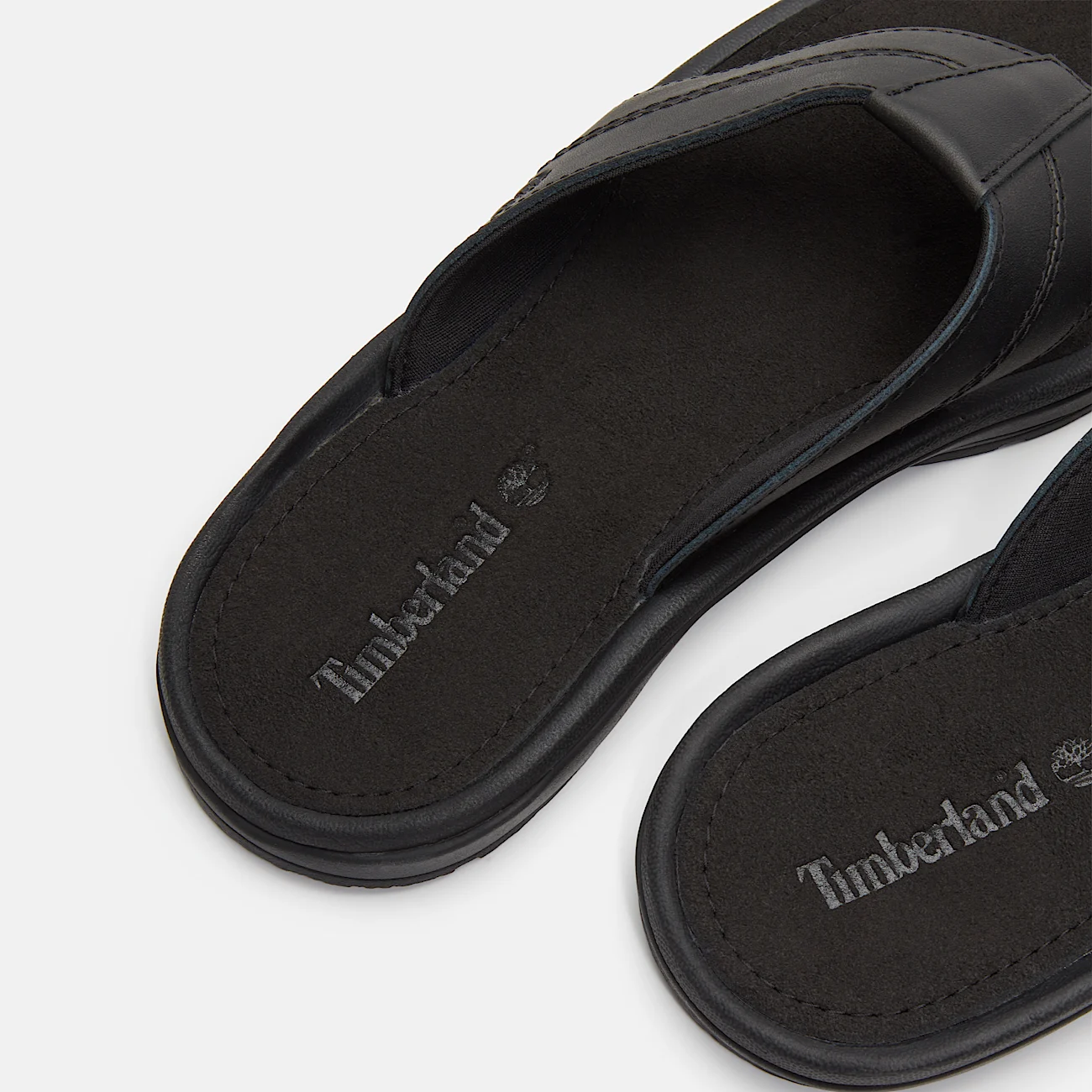 Mens Brooks & Co Originals Slide Sandal TBL Black Leather ALT7