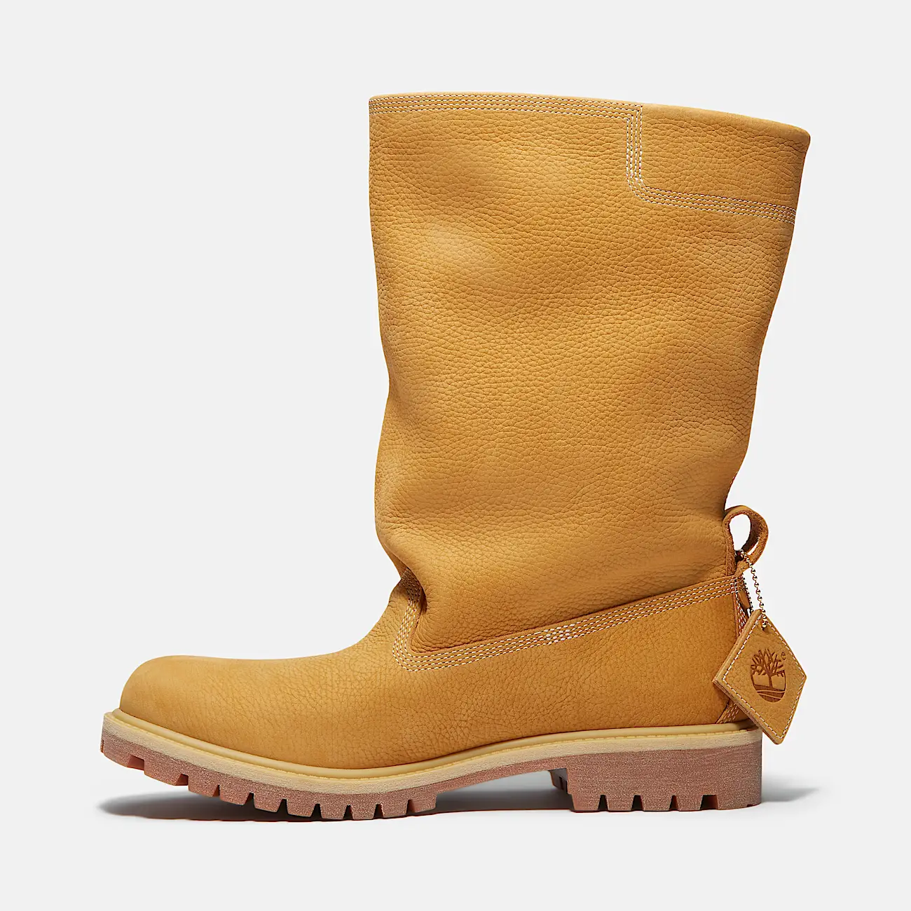 Brooks & Co x TELFAR Premium PullOn Boot TBL Wheat Nubuck ALT6