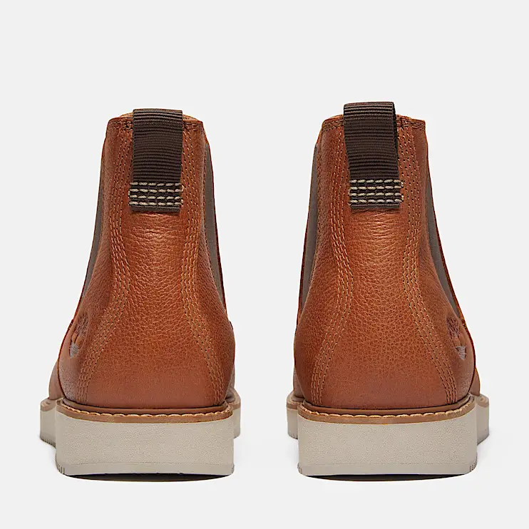 Mens Brooks & Co Redwood Edge Essential Chelsea Boot TBL Brown FullGrain ALT5