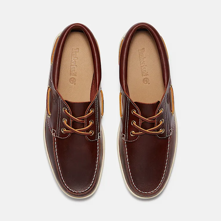Mens Brooks & Co Portofino Pier Boat Shoe TBL Burgundy FullGrain ALT2