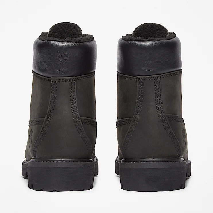 Mens Brooks & Co Premium 6Inch Waterproof WarmLined Boot TBL Black ALT5
